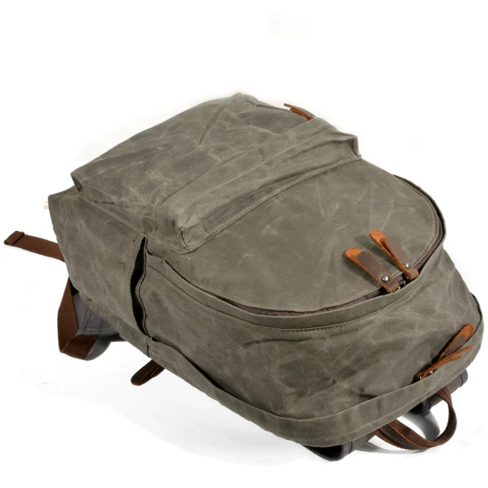 Vintage-Leinwand-Büchertasche | Falkenberg