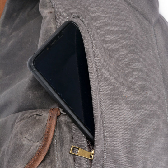 Larsen - Canvas Leather Backpack