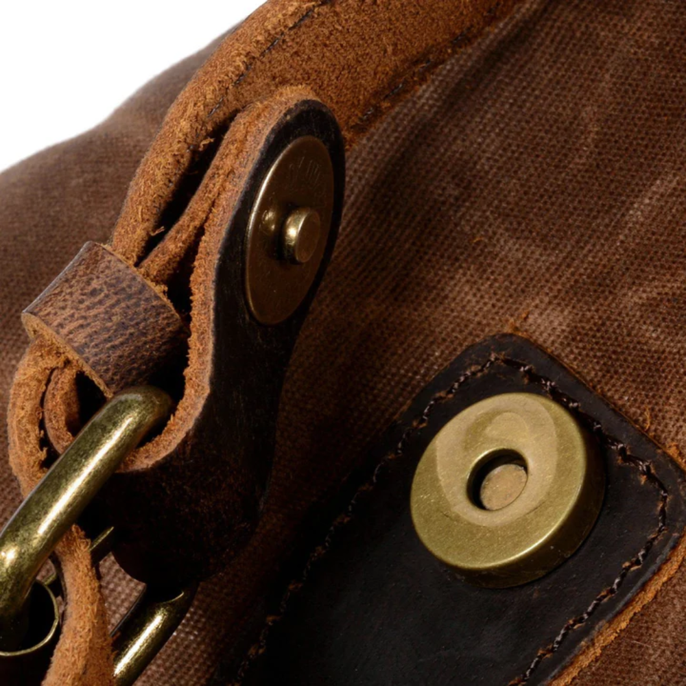 Larsen - Canvas Leather Backpack