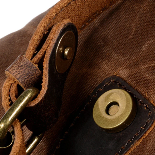 Larsen - Canvas Leather Backpack