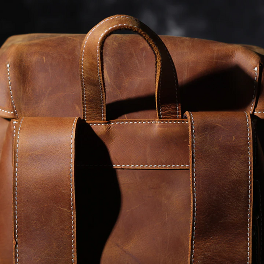 CADIZ - Leather Knapsack