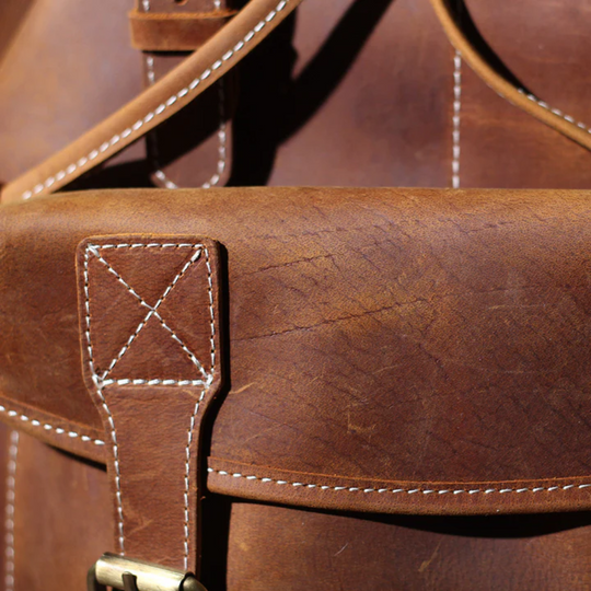 CADIZ - Leather Knapsack