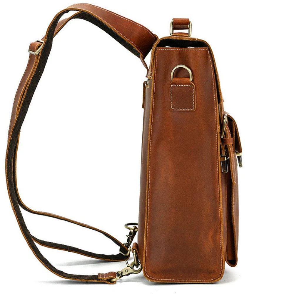 OWAÏ - Leder-Cabrio-Rucksack