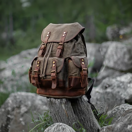 Arvid - Canvas Hiking Backpack