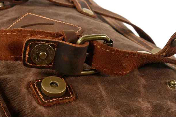 Laptop-Rucksack aus Segeltuch | Felsenberg