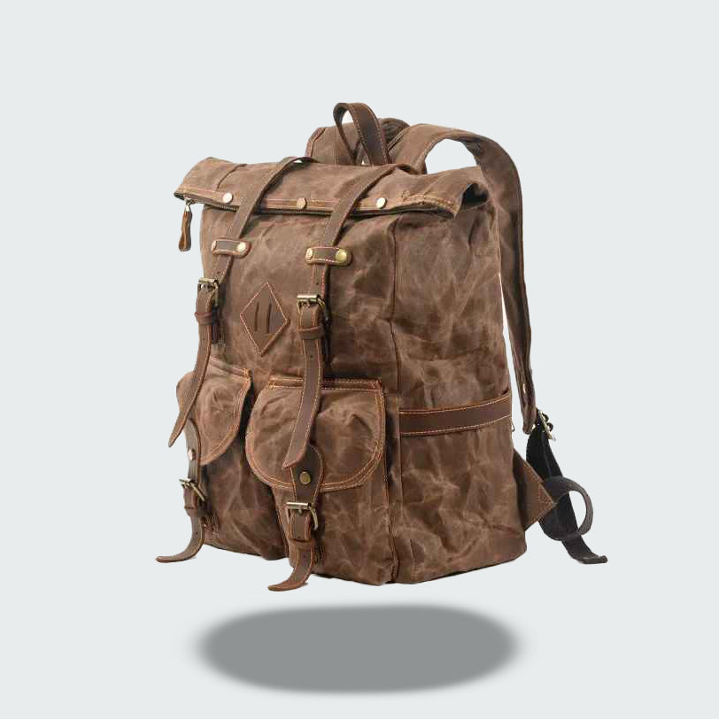 Laptop-Rucksack aus Segeltuch | Felsenberg