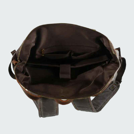 Laptop-Rucksack aus Segeltuch | Felsenberg