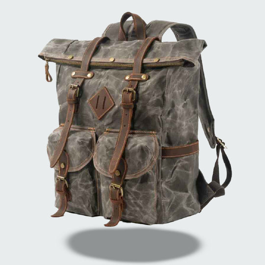 Laptop-Rucksack aus Segeltuch | Felsenberg