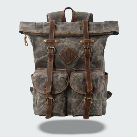 Laptop-Rucksack aus Segeltuch | Felsenberg