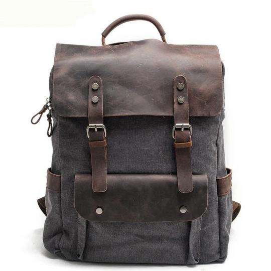 Elvar – Waxed Canvas Rolltop Backpack