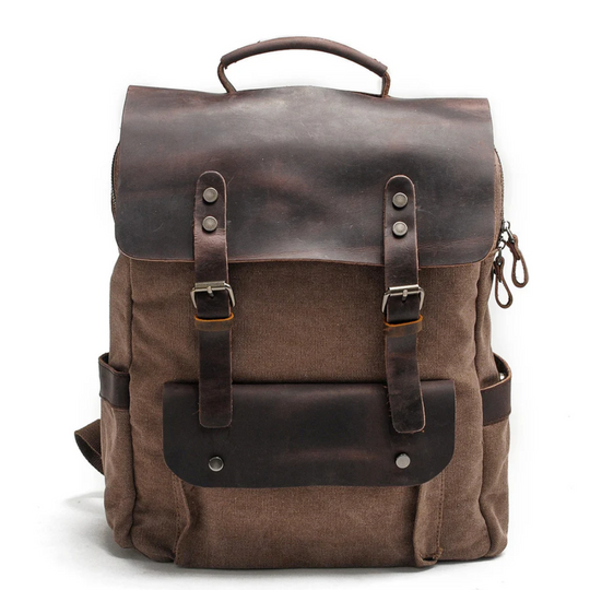 Elvar – Waxed Canvas Rolltop Backpack