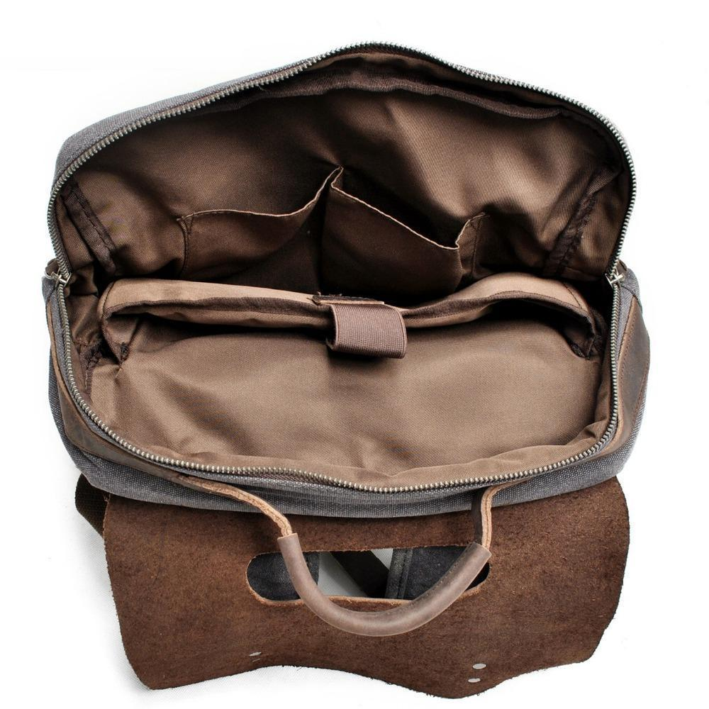 Elvar – Waxed Canvas Rolltop Backpack
