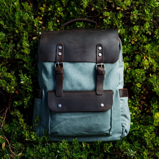 Elvar – Waxed Canvas Rolltop Backpack