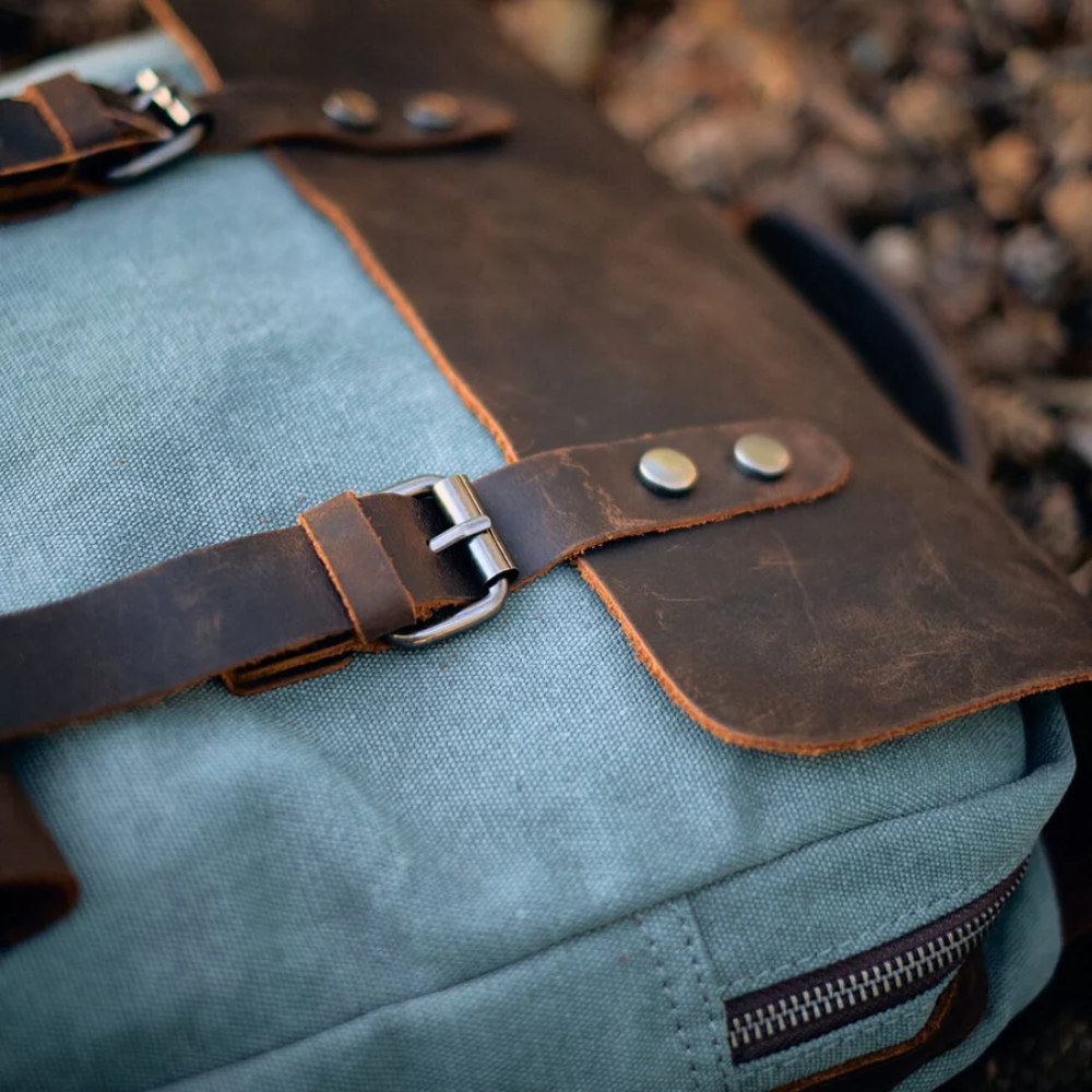 Elvar – Waxed Canvas Rolltop Backpack