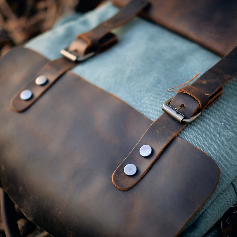 Elvar – Waxed Canvas Rolltop Backpack