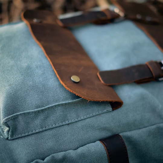 Elvar – Waxed Canvas Rolltop Backpack