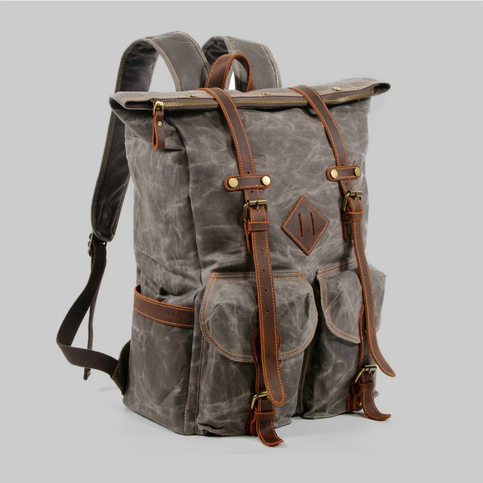 Laptop-Rucksack aus Segeltuch | Felsenberg