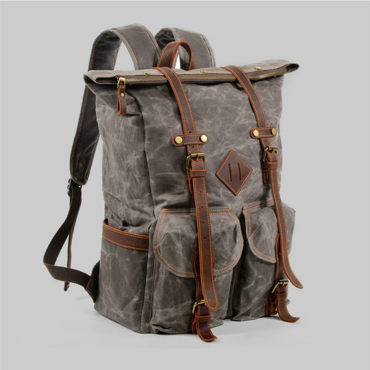 Laptop-Rucksack aus Segeltuch | Felsenberg