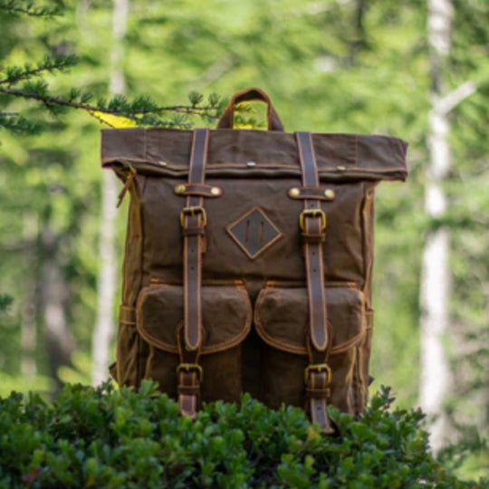 Laptop-Rucksack aus Segeltuch | Felsenberg