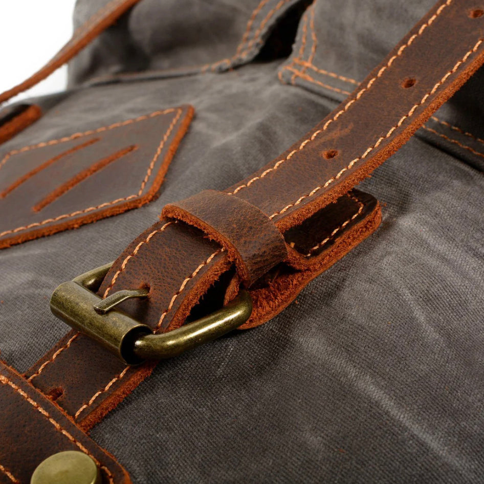 Laptop-Rucksack aus Segeltuch | Felsenberg