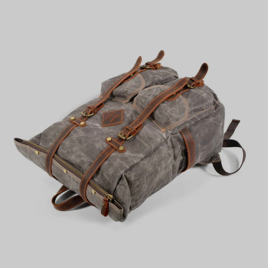 Laptop-Rucksack aus Segeltuch | Felsenberg