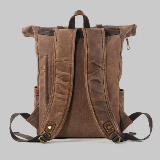 Laptop-Rucksack aus Segeltuch | Felsenberg