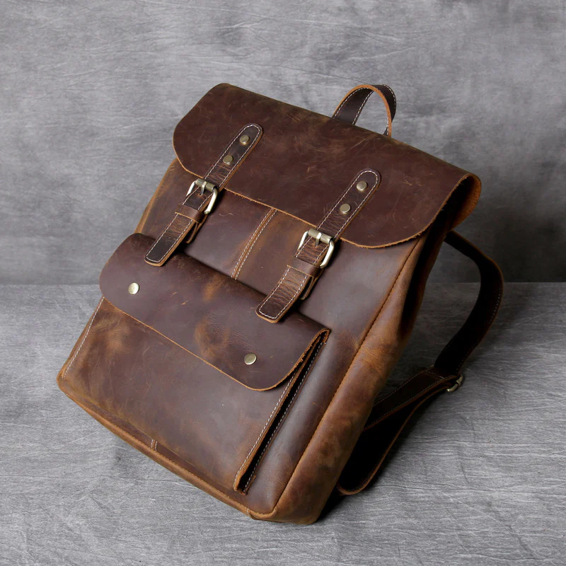 Merkmale Ihres Vintage Leder Rucksacks