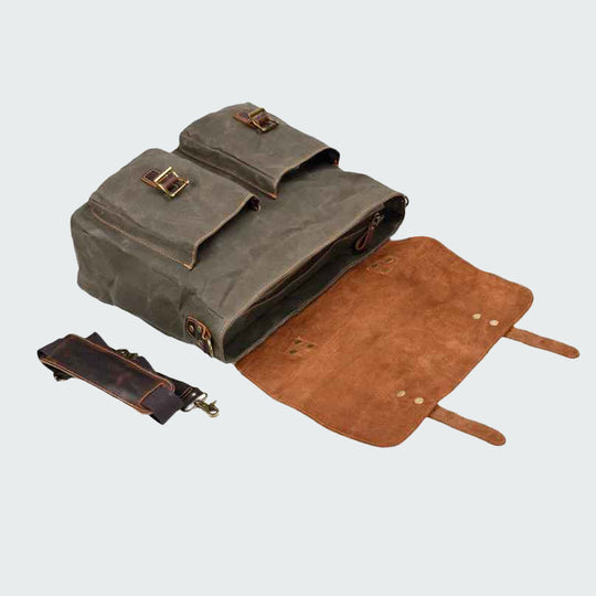 Vintage Canvas Umhängetasche | Rheinhart