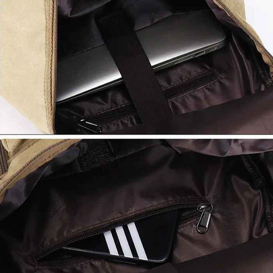 Wasserdichter Rucksack aus Segeltuch | Falkenstein