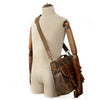 WINNIPEG - Messenger Bag aus gewachstem Canvas