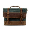 Waxed Canvas Messenger Bag | WINNIPEG