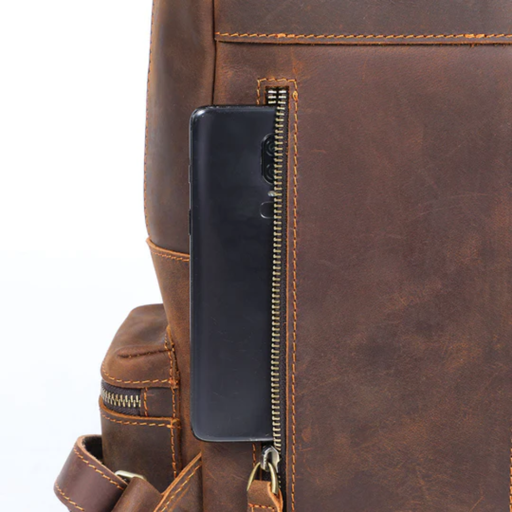 Leder Rucksack |  Anneliese
