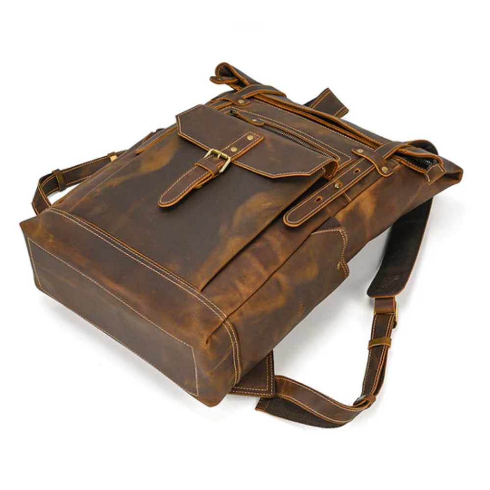 Leder Laptop Rucksack für Herren |  Kaiser