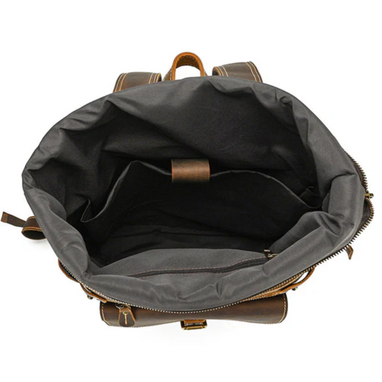 Leder Laptop Rucksack für Herren |  Kaiser