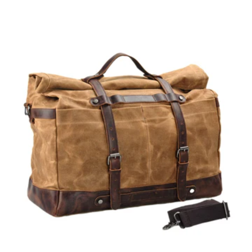 HALTI - Duffle Bag aus gewachstem Canvas