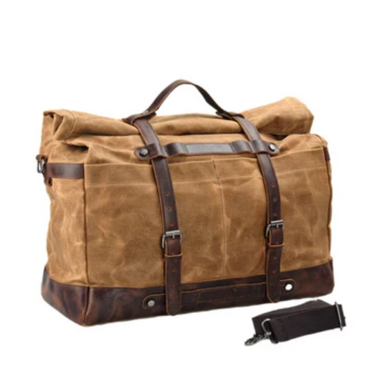 HALTI - Duffle Bag aus gewachstem Canvas