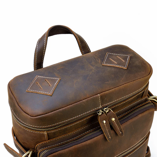 NOVOA - Leder Rucksack Rucksack