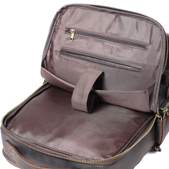 Leder Laptop Rucksack für Herren | Friedrich