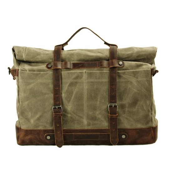 HALTI - Duffle Bag aus gewachstem Canvas