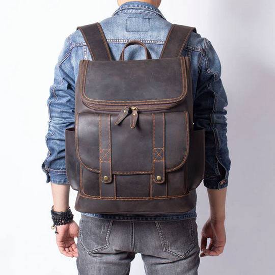 ROYA - Arbeitsrucksack aus Leder