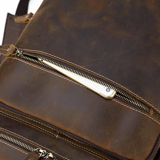 NOVOA - Leder Rucksack Rucksack
