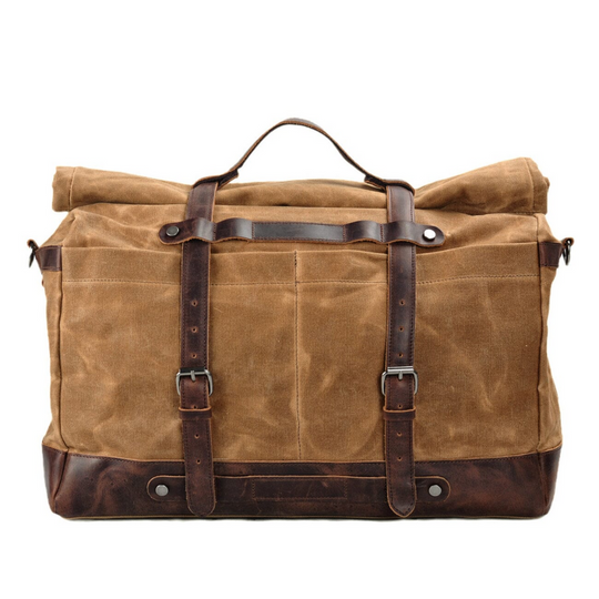 HALTI - Duffle Bag aus gewachstem Canvas