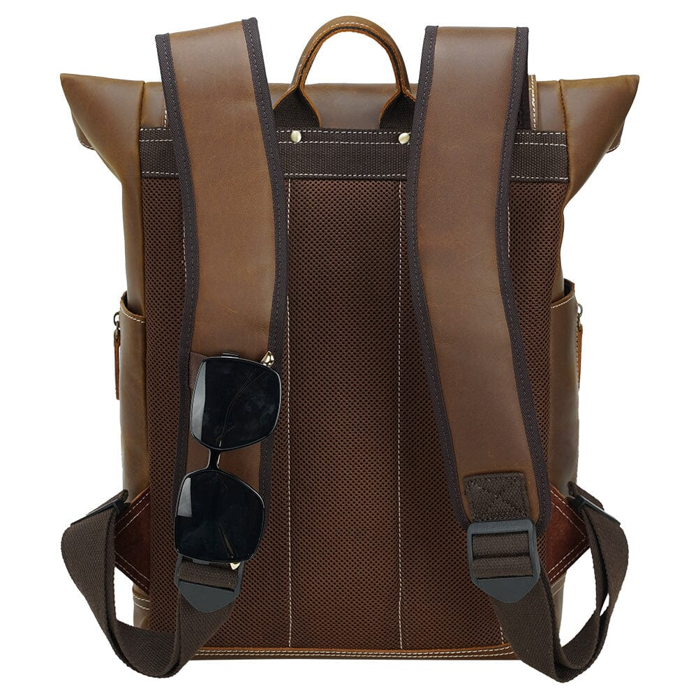 VINSON - Leder Laptop-Buchtasche