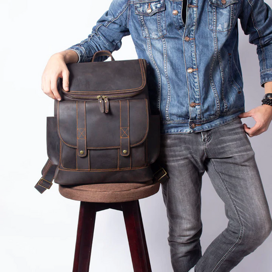 ROYA - Arbeitsrucksack aus Leder