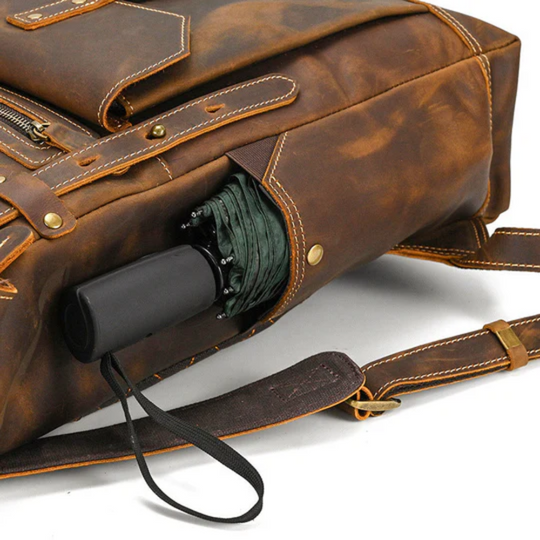 Leder Laptop Rucksack für Herren |  Kaiser
