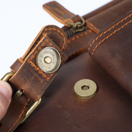 Leder Laptop-Rucksack | Alexander