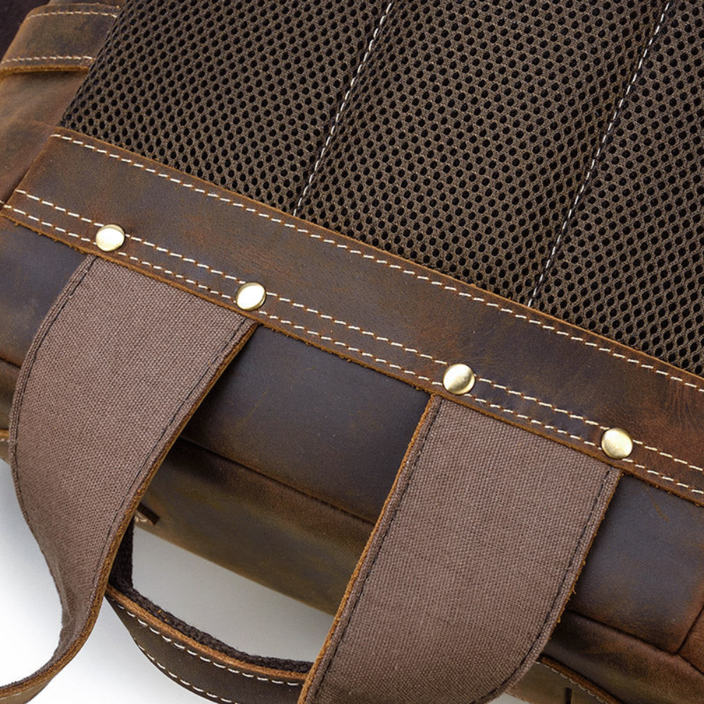 NOVOA - Leder Rucksack Rucksack