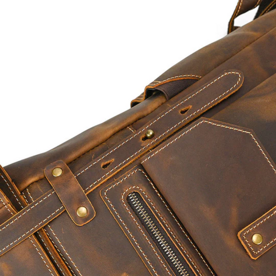 Leder Laptop Rucksack für Herren |  Kaiser