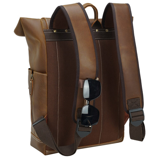 VINSON - Leder Laptop-Buchtasche