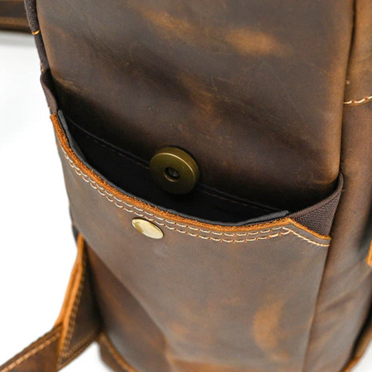 Leder Laptop Rucksack für Herren |  Kaiser